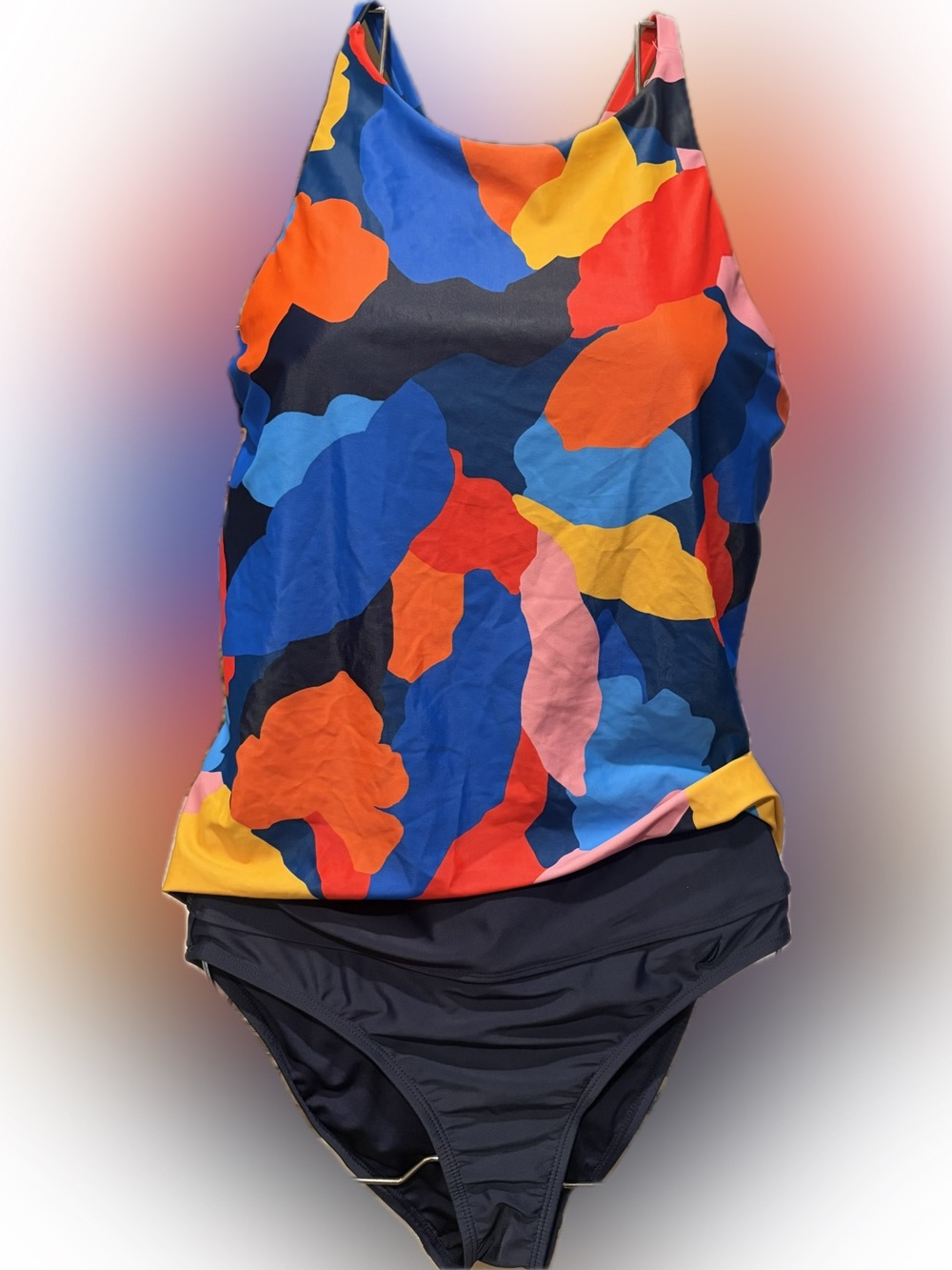 Nautica Multi-Color Tankini Swimsuit brand new